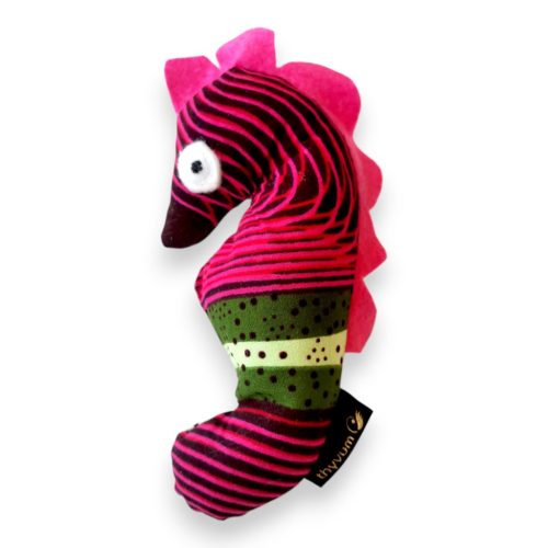 Pink hullámos Csipi csikóhal figura