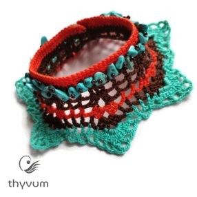 Indián nyár mandzsettakarkötő