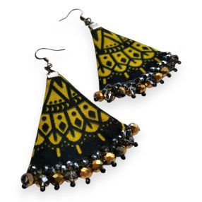 Olive Royale statement fülbevaló