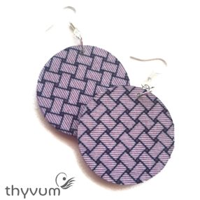 Holly kerek fülbevaló