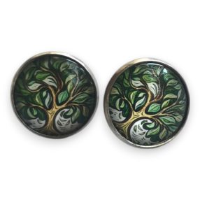 ColorFlow életfa fülbevaló