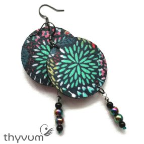 Szemiramisz kerek fülbevaló