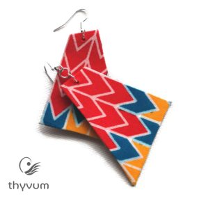 TARA  geometriai mintás fülbevaló 9 