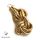 Gordiusz arany színű textil fülbevaló 