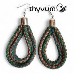 Színcsepp natúr ősz fülbevaló