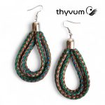 Színcsepp natúr ősz fülbevaló