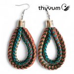 Színcsepp élénk ősz fülbevaló