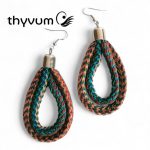 Színcsepp élénk ősz fülbevaló