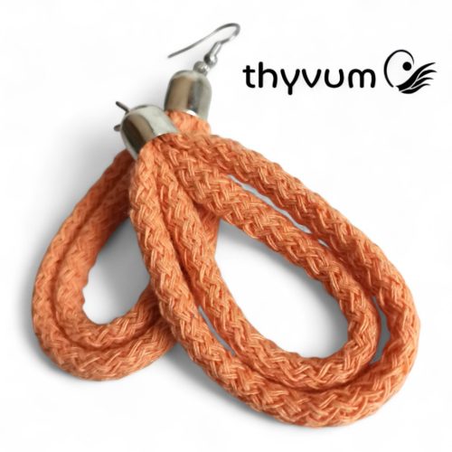 Színcsepp narancssárga fülbevaló