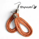 Színcsepp narancssárga fülbevaló