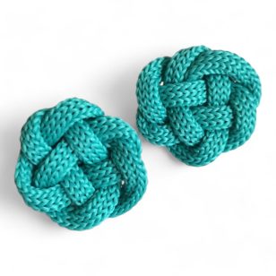 Ilka türkiz fonott fülbevaló