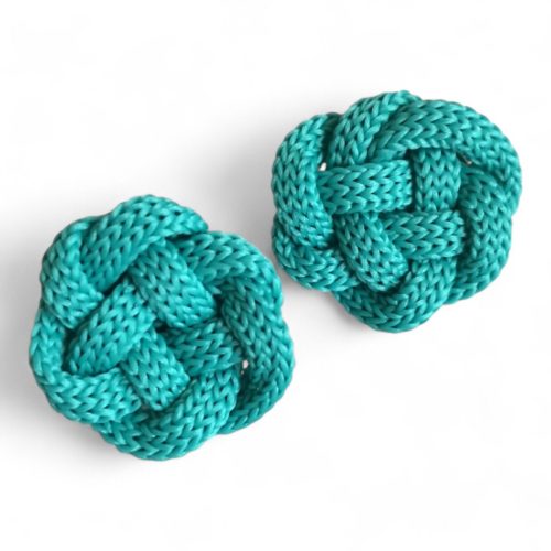 Ilka türkiz fonott fülbevaló