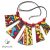 Tara Fiesta színes afrikai textil nyaklánc Thyvum
