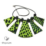 Tara Dzsungelkaland afrikai textil nyaklánc 