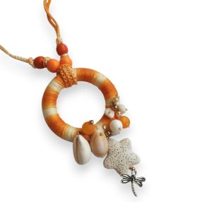 Kagylókarnevál hosszú nyaklánc 