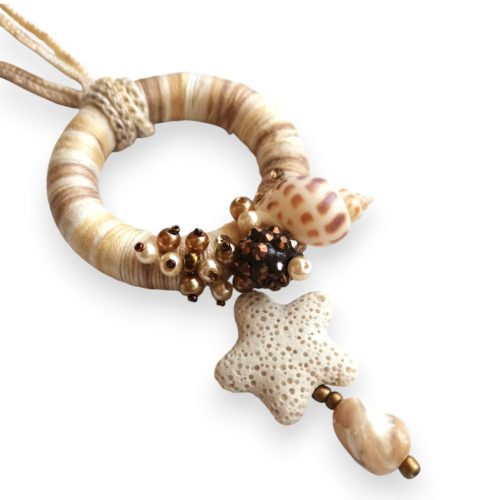 Szélcsend tengerparti stílusú nyaklánc