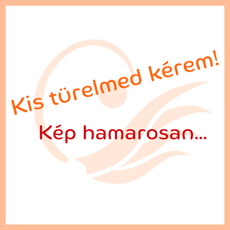 Kerek petrolkék fülbevaló