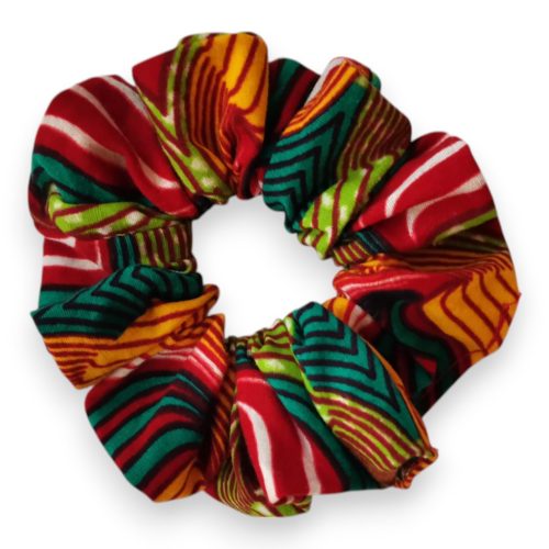 Piros narancssárga Scrunchie