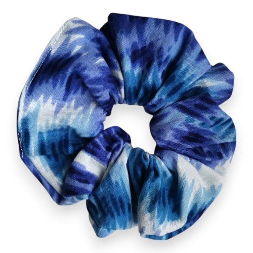 Kék batik Scrunhie