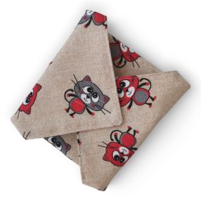 Újraszalvéta Piros cicás