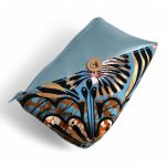 Aranyvirág világoskék normál méretű neszesszer