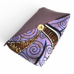 Forgószél lila színű normál méretű neszesszer