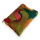 Színek ölelése kis méretű afrikai textil neszesszer