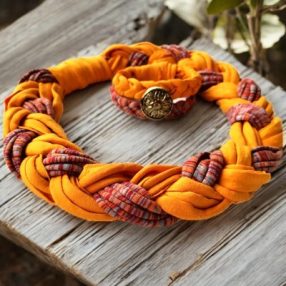 Fonalékszerek újrahasznosított fonalból